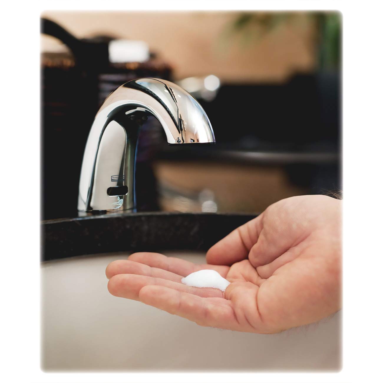 Rubbermaid Commercial One-Shot Foam Soap Dispenser, Low Profile